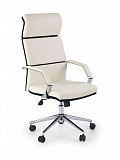 Кресло компьютерное HALMAR COSTA бело-черный/хром