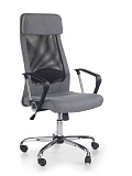 Кресло компьютерное HALMAR ZOOM черно-серый/хром