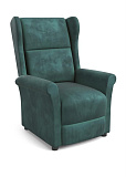 Кресло HALMAR AGUSTIN 2 раскладное, темно-зеленый