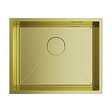 Кухонная мойка из нержавейки Omoikiri Kasen 54-16-INT-LG светлое золото