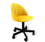 Кресло компьютерное Sheffilton SHT-ST35-1/S120M артикул СТ-550 имперский желтый/черный муар