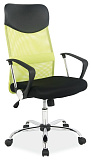 Кресло компьютерное SIGNAL Q-025 зеленый/черный