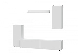 Стенка NN Мебель МГС 10 Белый текстурный