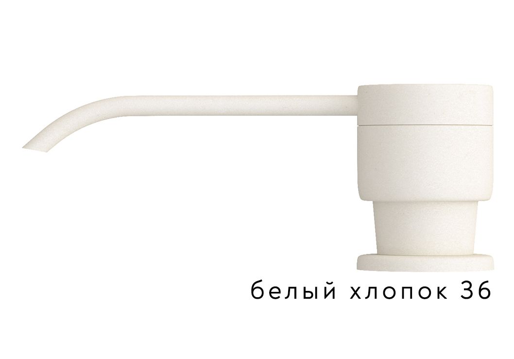 Дозатор для моющего средства POLYGRAN белый хлопок №36