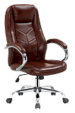 Кресло компьютерное HALMAR CODY коричневый/хром