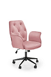 Кресло компьютерное HALMAR TULIP розовый/черный