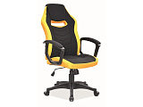 Кресло компьютерное SIGNAL CAMARO черный/желтый