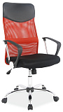 Кресло компьютерное SIGNAL Q-025 красный/черный