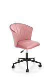 Кресло компьютерное HALMAR PASCO розовый/черный