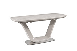 Стол обеденный SIGNAL ARMANI Ceramic серый мат, 160-220/90/76