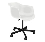 Кресло компьютерное Sheffilton SHT-ST31/S155 белый/черный