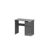 Стол письменный NN Мебель (МС Денвер К) Графит серый 0,9 м