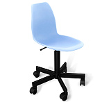 Кресло компьютерное Sheffilton SHT-ST29/S120М пастельно-голубой/черный муар