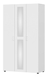 Шкаф NN Мебель (МС Токио) Белый текстурный, трехстворчатый