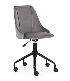 Кресло компьютерное HALMAR BREAK темно-серый/черный